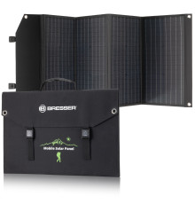 Портативний зарядний пристрій сонячна панель Bresser Mobile Solar Charger 90 Watt USB DC (3810060)