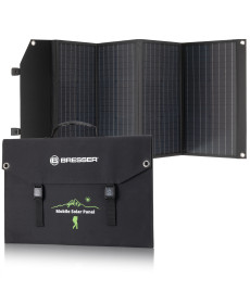 Портативний зарядний пристрій сонячна панель Bresser Mobile Solar Charger 90 Watt USB DC (3810060)