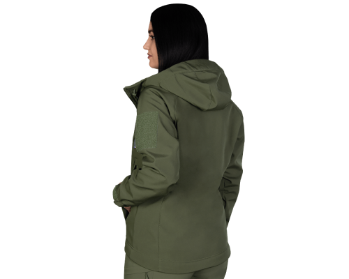 Жіноча куртка Stalker SoftShell Олива (7441), XL