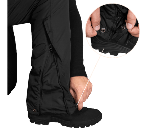 Зимові штани Patrol RainWall Чорні (8337), 4XL Зимові штани Patrol RainWall Чорні (8337), 4XL