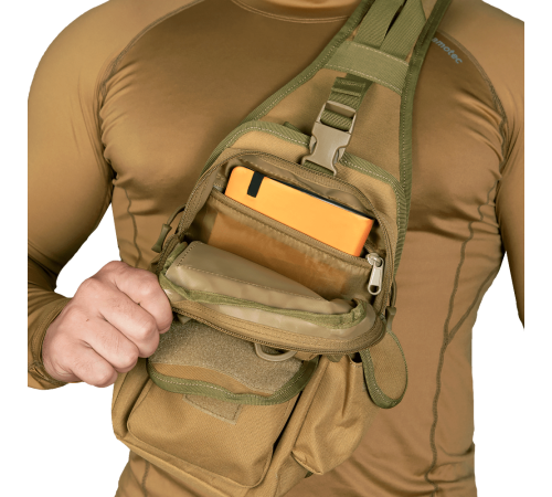 Сумка Gunner Sling 2.0 Койот (7116) Сумка Gunner Sling 2.0 Койот (7116)