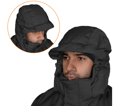 Зимова куртка Patrol System 3.0 Nylon Taslan Чорна (7273), XL