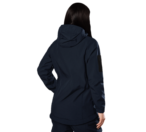 Жіноча куртка Stalker SoftShell Темно-синя (7443), XS