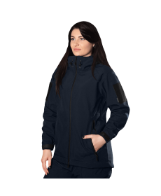 Жіноча куртка Stalker SoftShell Темно-синя (7443), S