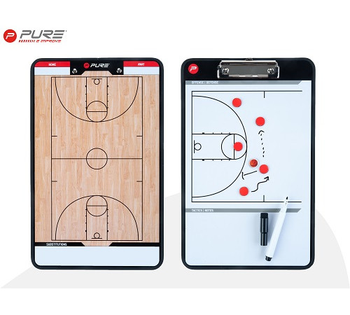 Дошка тактична Pure2Improve COACHBOARD BASKETBALL