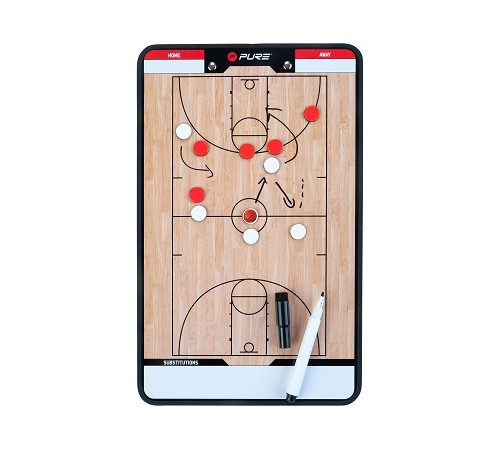 Дошка тактична Pure2Improve COACHBOARD BASKETBALL