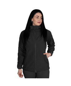 Жіноча куртка Stalker SoftShell Чорна (7442), XS