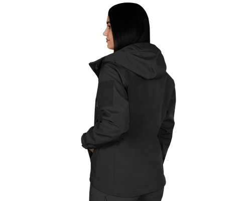 Жіноча куртка Stalker SoftShell Чорна (7442), XL