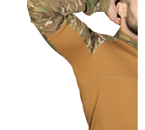 Бойова сорочка CM Raid Twill/CoolPass Pique Multicam/Койот (7047), XL