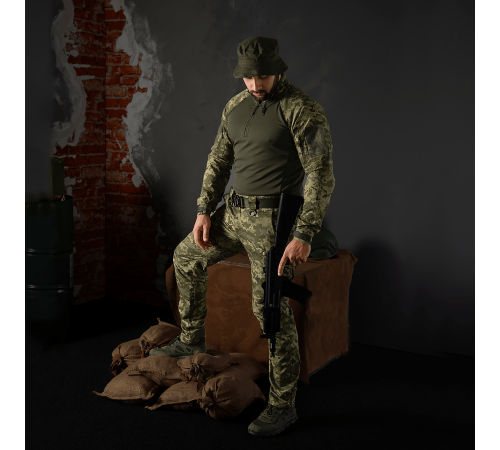 Бойова сорочка Raid Піксель/Олива (7608), XXXL Бойова сорочка Raid Піксель/Олива (7608), XXXL