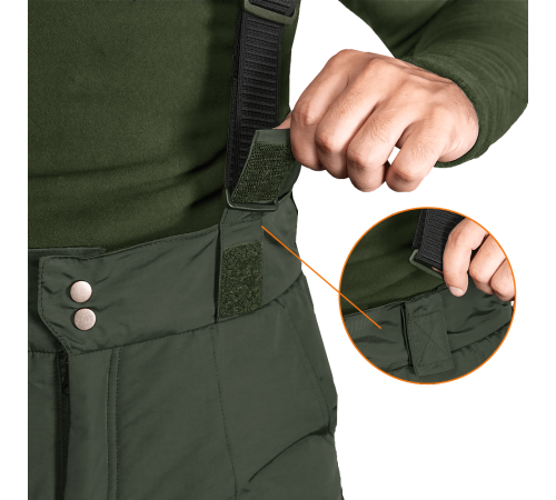 Зимові штани Patrol Темна Олива (8328), XXXL Зимові штани Patrol Темна Олива (8328), XXXL