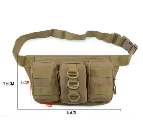 Сумка поясна Smartex 3P Tactical 2 ST-025 Хакі Сумка поясна Smartex 3P Tactical 2 ST-025 Хакі