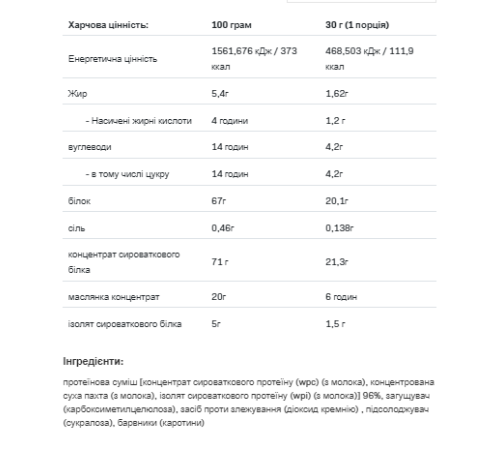 Протеїн Whey Delicious - 700г Кокос Протеїн Whey Delicious - 700г Кокос