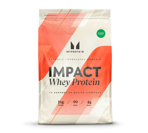 Impact Whey Protein Myprotein - 1000g Banana NEW Improved