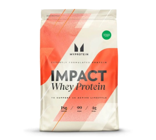 Impact Whey Protein Myprotein - 1000g Chocolate Brownie NEW Improved