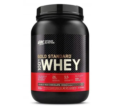 Сироватковий протеїн Gold Standart 100% Whey - 900g Шоколадно-арахісове масло