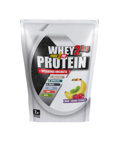Whey Protein Power Pro - 2000g Banana Wild Strawberry