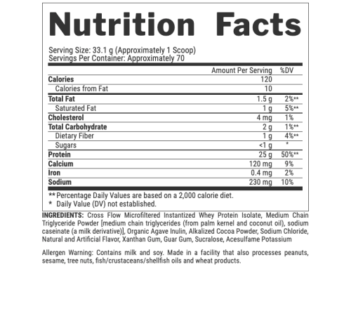 Isofit - 993g Chocolate Shake Isofit - 993g Chocolate Shake
