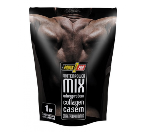 Whey Protein MIX Power Pro - 1000g Chocolat coconut