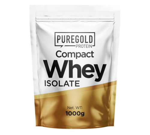 Compact Whey Isolate Pure Gold - 1000g Vanilla Compact Whey Isolate Pure Gold - 1000g Vanilla