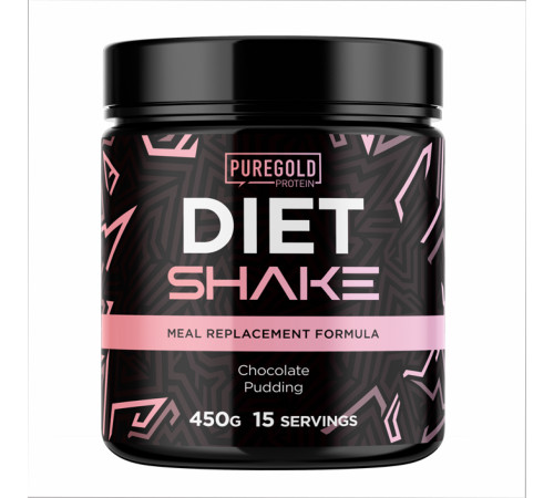 Diet Shake Pure Gold - 450g Chocolate Pudding Diet Shake Pure Gold - 450g Chocolate Pudding