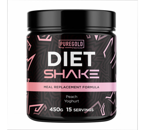 Diet Shake Pure Gold - 450g Peach Yogurt