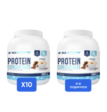 Protein Concentrate - 1800g x 10 + x1 Protein Concentrate - 1800g в подарунок!