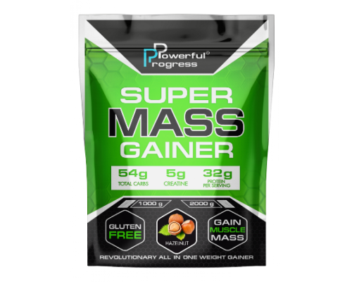 Super Mass Gainer Powerful Progress - 1000g Hazelnut