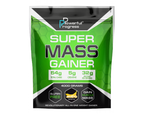 Super Mass Gainer Powerful Progress - 4000g Tiramisu