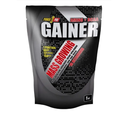 Gainer Power Pro - 1000g Banan