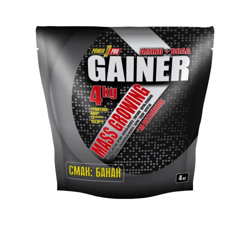 Gainer Power Pro - 4000g Banana