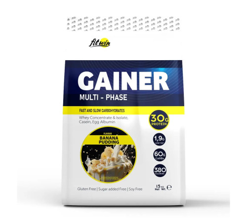 Гейнер Gainer - 1500г Банановий пудинг