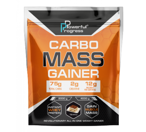 Carbo Mass Gainer - 4000g Tiramisu Carbo Mass Gainer - 4000g Tiramisu