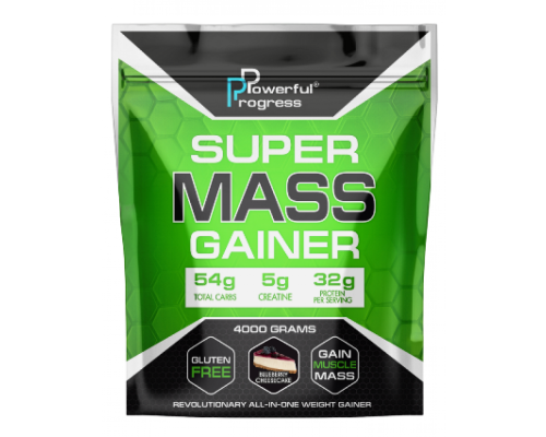 Super Mass Gainer - 4000g Blueberry Cheesecake