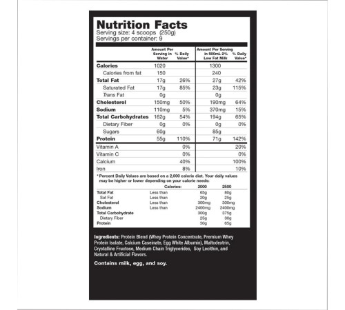 Muscle Juice 2544 - 4750g Cookies Cream