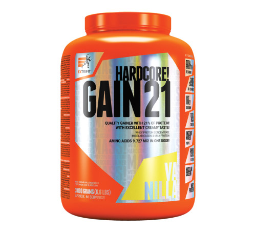 Hardcore Gain21 Extrifit- 3000g Vanilla Hardcore Gain21 Extrifit- 3000g Vanilla