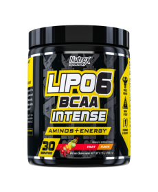 Амінокислота Lipo-6 BCAA Intense - 30srv Фруктовий пунш