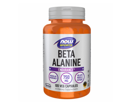 Бета-аланін (Beta Alanine) 750мг - 120 капсул