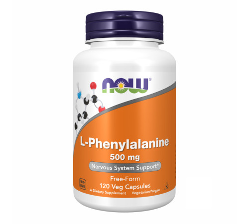 L-Phenylalanine 500mg Now Foods - 120 vcaps