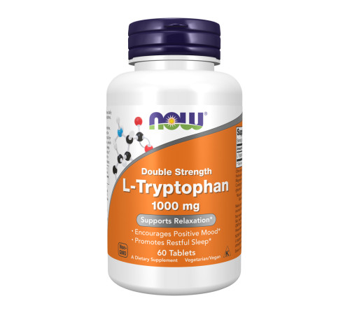 Триптофан L-Tryptophan Double Strength 1000мг - 60 таблеток Триптофан L-Tryptophan Double Strength 1000мг - 60 таблеток