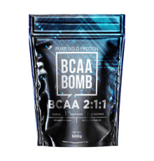 Амінокислота (BCAA Bomb 2-1-1) 500г Полуниця