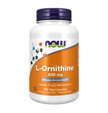 ORNITHINE 500mg Now Foods - 120 vcaps