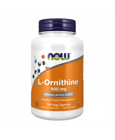 ORNITHINE 500mg Now Foods - 120 vcaps