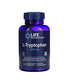 Триптофан L-Tryptophan 500мг - 90 капсул