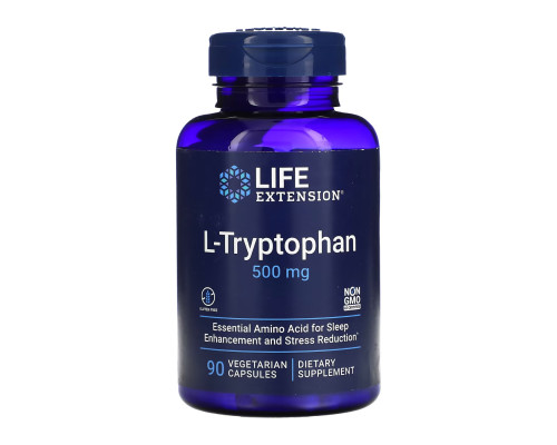 Триптофан L-Tryptophan 500мг - 90 капсул