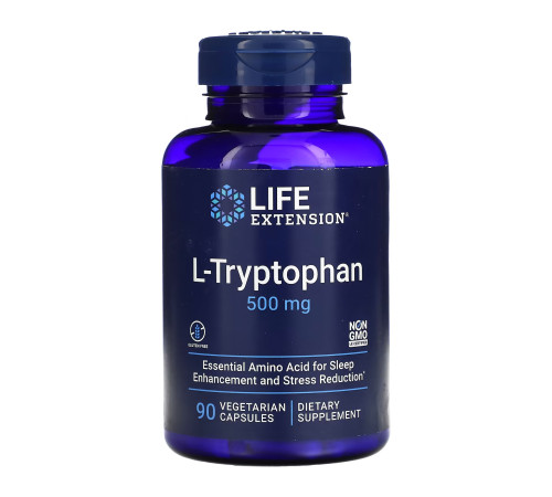 Триптофан L-Tryptophan 500мг - 90 капсул