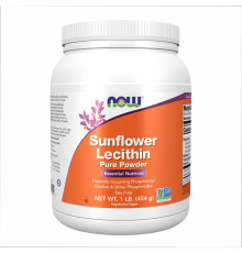 Соняшниковий лецитин (Sunflower Lecithin Pure Powder 1lb) 454г