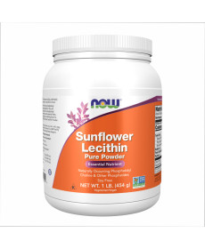 Соняшниковий лецитин (Sunflower Lecithin Pure Powder 1lb) 454г