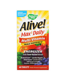 Nature's Way Alive! Max3 (With Iron) - 60 tabs