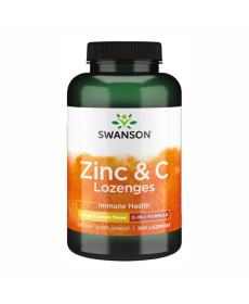 Zinc & C Lozenges orange & lemon - 200caps